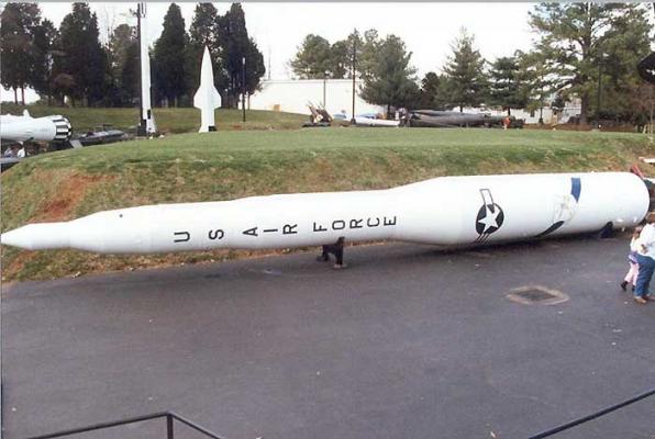 Ракета LGM-30A/B "Minuteman-1"