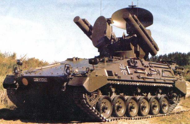 ЗРК Roland-2 на шасси AMX-30