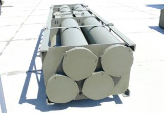 Транспортно-пусковой контейнер для стрельбы ракетами серии Extra калибра 300 мм РСЗО “Найза”