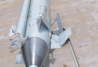 Макет ракеты для пуска с помощью боевой машины 9А330 зенитно-ракетной системы ТОР-М1