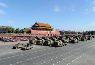 Ракетная техника Китая на военном параде в 2009 году