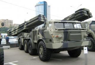 Действительный вид боевой машины 9П140 РСЗО. Фото:©С.В. Гуров (Россия, г.Тула)