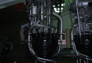 Макет жидкостного ракетного двигателя РД-100 (8Д51) от первой баллистической ракеты Р-1