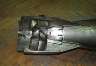 Элемент конструкции макета торпеды 45-36 АН. ©С.В. Гуров (г.Тула)