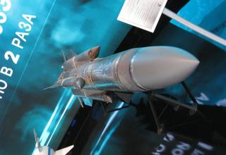 Макет авиационной высокоскоростной противорадиолокационной ракеты Х-31ПД. ©С.В.Гуров (Россия, г.Тула)