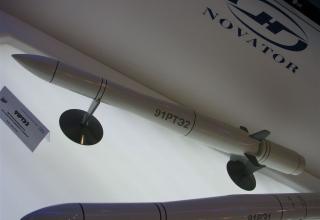 Модель противолодочной ракеты 91РТЭ2 для вооружения надводных кораблей. М (1:6,7). ©С.В.Гуров (Россия, г.Тула)