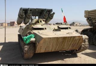 Ракетная установка периода ирако-иранской войны