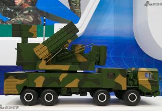 Макет ПУ ЗРК (Китай). http://www.china-defense-mashup.com/fk-3000-defense-system-in-2014-zhuhai-air-show.html