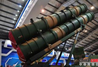 Элемент конструкции ПУ ЗРК FK-3. http://www.china-defense-mashup.com/fk-3-sam-missile-in-2014-zhuhai-air-show.html