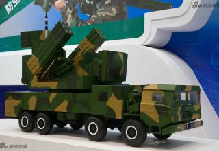 Макет ПУ ЗРК (Китай). http://www.china-defense-mashup.com/fk-3000-defense-system-in-2014-zhuhai-air-show.html