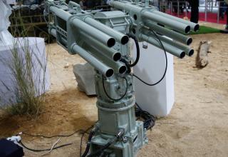 Макет пусковой установки CS/AR1 55 mm для пуска ракет против подводных диверсантов. china-defense-mashup.com