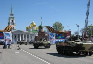 БМД-2. Военный парад. Площадь Ленина. ©С.В. Гуров (Россия, г.Тула).