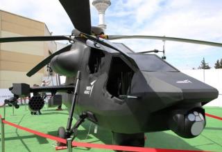 Прототип турецкого боевого вертолета тяжёлого класса Atak-2. https://naukatehnika.com/novinki-vyistavki-idef-2019.html
