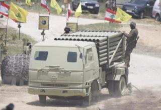 Боевые машины РСЗО ливанского движения &#039;&quot;Хезболла&quot;