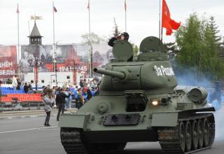 Генеральная репетиция Парада Победы в ознаменование 79-й годовщины Победы в Великой Отечественной войне (1941-1945 годов) в Городе-Герое Туле (ОБНОВЛЕНО 08.05.2024 г.)
