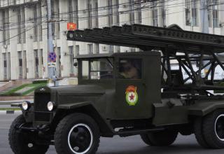 Генеральная репетиция Парада Победы в ознаменование 79-й годовщины Победы в Великой Отечественной войне (1941-1945 годов) в Городе-Герое Туле (ОБНОВЛЕНО 08.05.2024 г.)