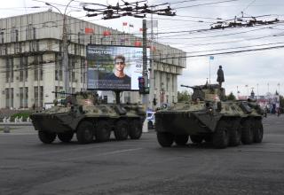 Генеральная репетиция Парада Победы в ознаменование 79-й годовщины Победы в Великой Отечественной войне (1941-1945 годов) в Городе-Герое Туле (ОБНОВЛЕНО 08.05.2024 г.) (СКАЧАТЬ ФОТОГРАФИИ)