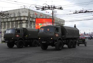 Генеральная репетиция Парада Победы в ознаменование 79-й годовщины Победы в Великой Отечественной войне (1941-1945 годов) в Городе-Герое Туле (ОБНОВЛЕНО 08.05.2024 г.)