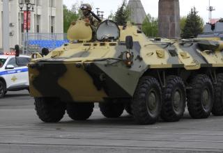 Генеральная репетиция Парада Победы в ознаменование 79-й годовщины Победы в Великой Отечественной войне (1941-1945 годов) в Городе-Герое Туле (ОБНОВЛЕНО 08.05.2024 г.)