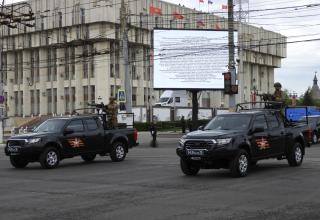 Генеральная репетиция Парада Победы в ознаменование 79-й годовщины Победы в Великой Отечественной войне (1941-1945 годов) в Городе-Герое Туле (ОБНОВЛЕНО 08.05.2024 г.) (СКАЧАТЬ ФОТОГРАФИИ)