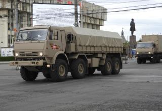 Генеральная репетиция Парада Победы в ознаменование 79-й годовщины Победы в Великой Отечественной войне (1941-1945 годов) в Городе-Герое Туле (ОБНОВЛЕНО 08.05.2024 г.) (СКАЧАТЬ ФОТОГРАФИИ)