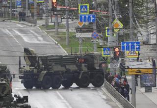 Генеральная репетиция Парада Победы в ознаменование 79-й годовщины Победы в Великой Отечественной войне (1941-1945 годов) в Городе-Герое Туле (ОБНОВЛЕНО 08.05.2024 г.) (СКАЧАТЬ ФОТОГРАФИИ)