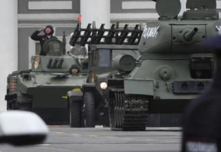 Генеральная репетиция Парада Победы в ознаменование 79-й годовщины Победы в Великой Отечественной войне (1941-1945 годов) в Городе-Герое Туле (ОБНОВЛЕНО 08.05.2024 г.)