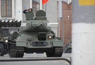 Генеральная репетиция Парада Победы в ознаменование 79-й годовщины Победы в Великой Отечественной войне (1941-1945 годов) в Городе-Герое Туле (ОБНОВЛЕНО 08.05.2024 г.)