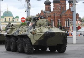 Генеральная репетиция Парада Победы в ознаменование 79-й годовщины Победы в Великой Отечественной войне (1941-1945 годов) в Городе-Герое Туле (ОБНОВЛЕНО 08.05.2024 г.)