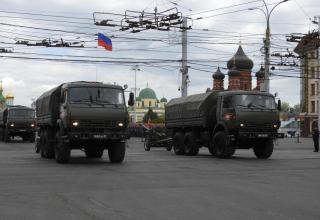 Генеральная репетиция Парада Победы в ознаменование 79-й годовщины Победы в Великой Отечественной войне (1941-1945 годов) в Городе-Герое Туле (ОБНОВЛЕНО 08.05.2024 г.) (СКАЧАТЬ ФОТОГРАФИИ)