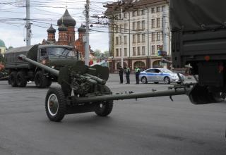 Генеральная репетиция Парада Победы в ознаменование 79-й годовщины Победы в Великой Отечественной войне (1941-1945 годов) в Городе-Герое Туле (ОБНОВЛЕНО 08.05.2024 г.) (СКАЧАТЬ ФОТОГРАФИИ)