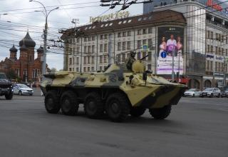 Генеральная репетиция Парада Победы в ознаменование 79-й годовщины Победы в Великой Отечественной войне (1941-1945 годов) в Городе-Герое Туле (ОБНОВЛЕНО 08.05.2024 г.)