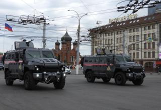 Генеральная репетиция Парада Победы в ознаменование 79-й годовщины Победы в Великой Отечественной войне (1941-1945 годов) в Городе-Герое Туле (ОБНОВЛЕНО 08.05.2024 г.) (СКАЧАТЬ ФОТОГРАФИИ)