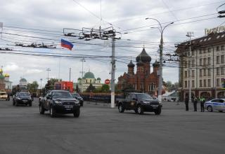 Генеральная репетиция Парада Победы в ознаменование 79-й годовщины Победы в Великой Отечественной войне (1941-1945 годов) в Городе-Герое Туле (ОБНОВЛЕНО 08.05.2024 г.)