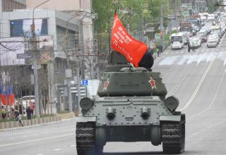 Генеральная репетиция Парада Победы в ознаменование 79-й годовщины Победы в Великой Отечественной войне (1941-1945 годов) в Городе-Герое Туле (ОБНОВЛЕНО 08.05.2024 г.) (СКАЧАТЬ ФОТОГРАФИИ)