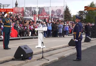 Парад Победы в ознаменование 79-й годовщины Победы в Великой Отечественной войне (1941-1945 годов) в Городе-Герое Туле