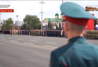 Парад Победы в ознаменование 79-й годовщины Победы в Великой Отечественной войне (1941-1945 годов) в Городе-Герое Туле