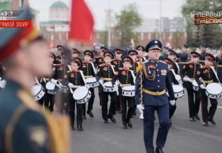 Парад Победы в ознаменование 79-й годовщины Победы в Великой Отечественной войне (1941-1945 годов) в Городе-Герое Туле