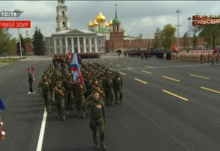 Парад Победы в ознаменование 79-й годовщины Победы в Великой Отечественной войне (1941-1945 годов) в Городе-Герое Туле