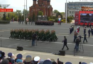 Парад Победы в ознаменование 79-й годовщины Победы в Великой Отечественной войне (1941-1945 годов) в Городе-Герое Туле