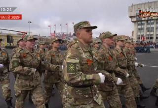 Парад Победы в ознаменование 79-й годовщины Победы в Великой Отечественной войне (1941-1945 годов) в Городе-Герое Туле