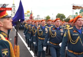 Парад Победы в ознаменование 79-й годовщины Победы в Великой Отечественной войне (1941-1945 годов) в Городе-Герое Туле