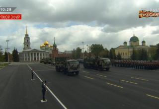 Парад Победы в ознаменование 79-й годовщины Победы в Великой Отечественной войне (1941-1945 годов) в Городе-Герое Туле