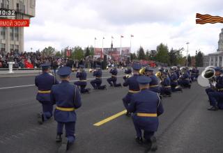 Парад Победы в ознаменование 79-й годовщины Победы в Великой Отечественной войне (1941-1945 годов) в Городе-Герое Туле