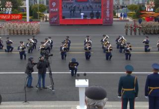 Парад Победы в ознаменование 79-й годовщины Победы в Великой Отечественной войне (1941-1945 годов) в Городе-Герое Туле