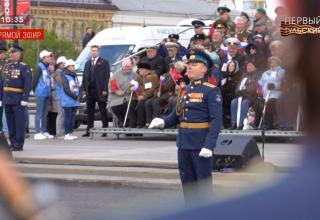 Парад Победы в ознаменование 79-й годовщины Победы в Великой Отечественной войне (1941-1945 годов) в Городе-Герое Туле