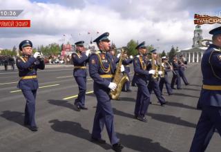 Парад Победы в ознаменование 79-й годовщины Победы в Великой Отечественной войне (1941-1945 годов) в Городе-Герое Туле