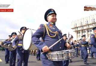 Парад Победы в ознаменование 79-й годовщины Победы в Великой Отечественной войне (1941-1945 годов) в Городе-Герое Туле