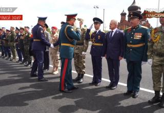 Парад Победы в ознаменование 79-й годовщины Победы в Великой Отечественной войне (1941-1945 годов) в Городе-Герое Туле