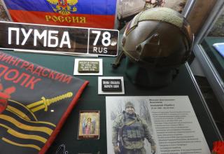 Из экспозиций Военно-исторического музея артиллерии, инженерных войск и войск связи, посвящённых СВО